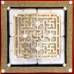 Brass Swastik Plate